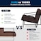 Flash Furniture Madison Accent Chair, Bomber Jacket Seat, 29 W 31-3/4" L 27.5 H ZB-8522-BJ-GG - alternate 6